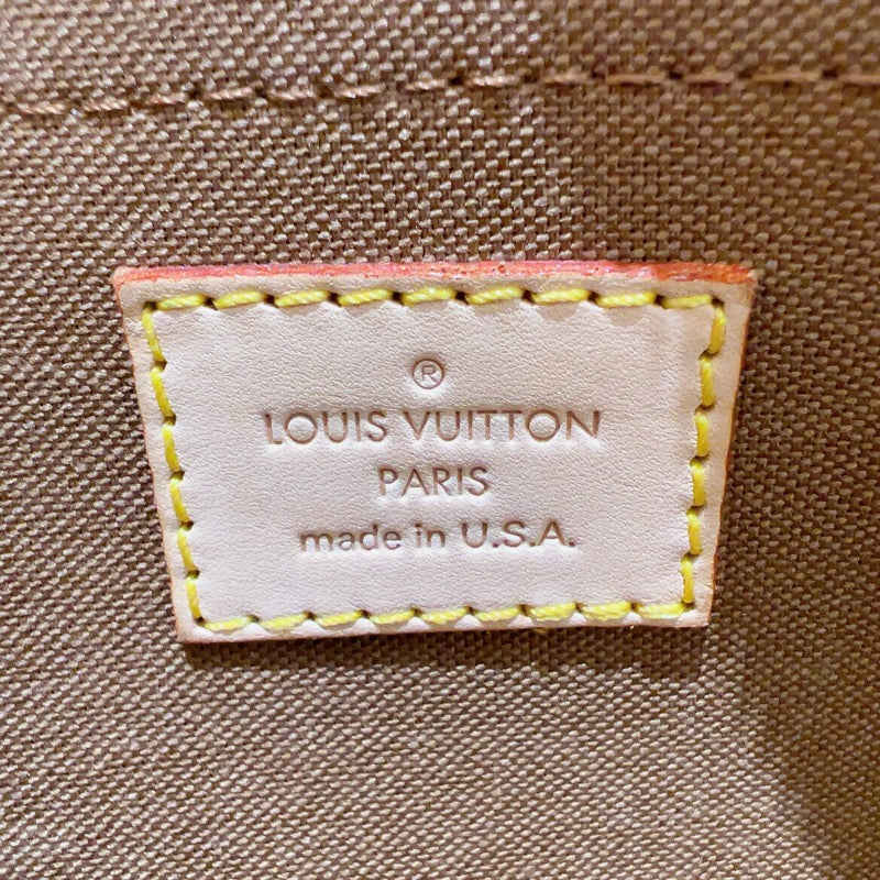ルイ・ヴィトン LOUIS VUITTON ポパンクール M40009 ブラウン　ゴールド金具 モノグラム レディース ハンドバッグ