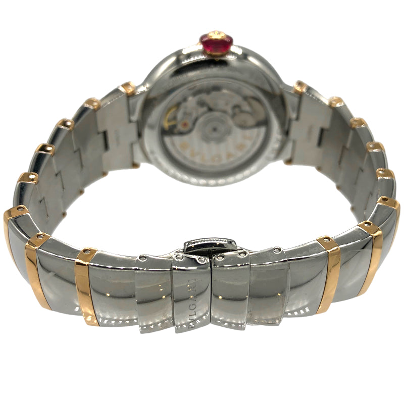 ブルガリ BVLGARI ルチェア LU36C6SSPGD シルバー×ゴールド SS/K18PG 自動巻き ユニセックス 腕時計