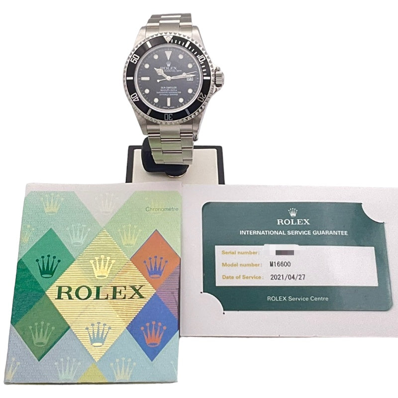 ロレックス ROLEX シードゥエラー 16600 ステンレススチール 自動巻き