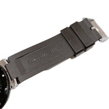 ルイ・ヴィトン LOUIS VUITTON タンブール インブラックGMT Q113K ステンレススチール SS 自動巻き メンズ 腕時計
