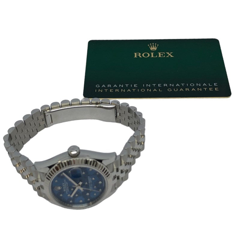 ロレックス ROLEX デイトジャスト31　フローラルモチーフ 278274  WG/SS 自動巻き レディース 腕時計