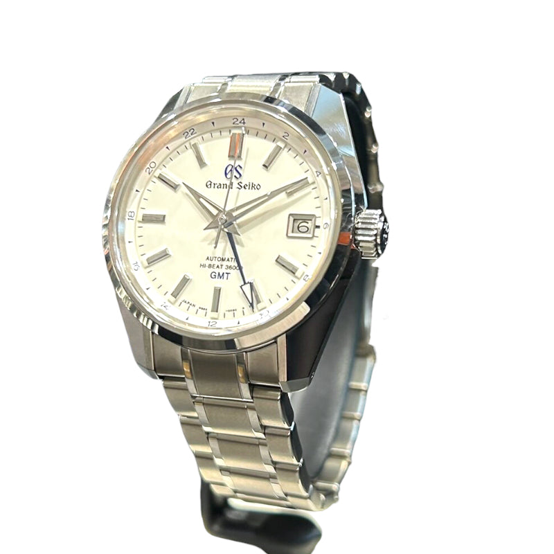 ヘリテージコレクション メカニカル ハイビート36000 GMT SBGJ255 ホワイト チタン 自動巻き メンズ 腕時計 |  中古ブランドリユースショップ OKURA(おお蔵)