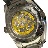ヘリテージコレクション メカニカル ハイビート36000 GMT SBGJ255 ホワイト チタン 自動巻き メンズ 腕時計