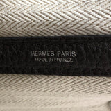 エルメス HERMES ガーデンパーティPM B刻 エベンヌ シルバー金具 ネゴンダ レディース トートバッグ