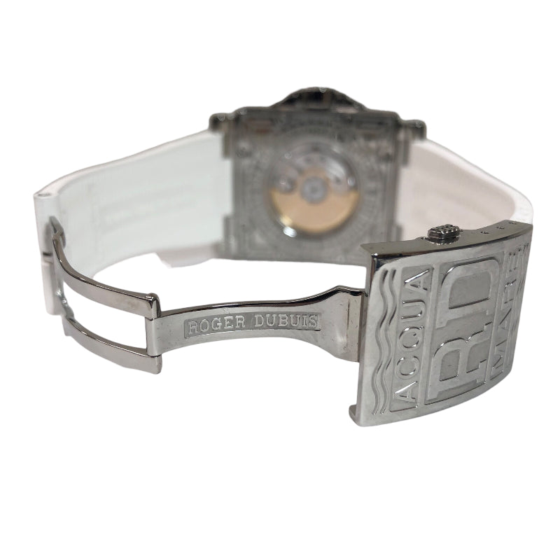 ロジェ・デュブイ ROGER DUBUIS アクアマーレ　世界888本限定 GA41 シルバー文字盤 ステンレススチール メンズ 腕時計