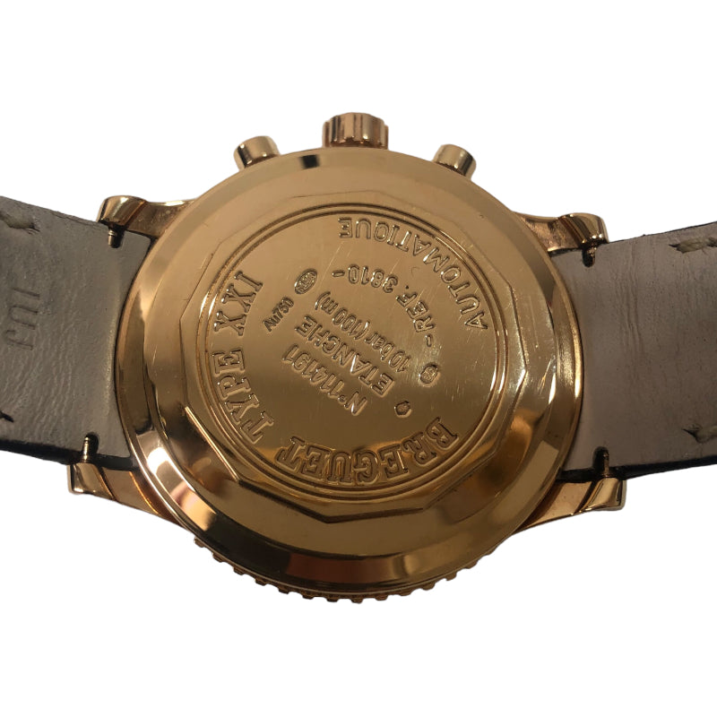 ブレゲ Breguet トランスアトランティック タイプXXI 3810BR/92/9ZU グレー文字盤 K18ピンクゴールド メンズ 腕時計