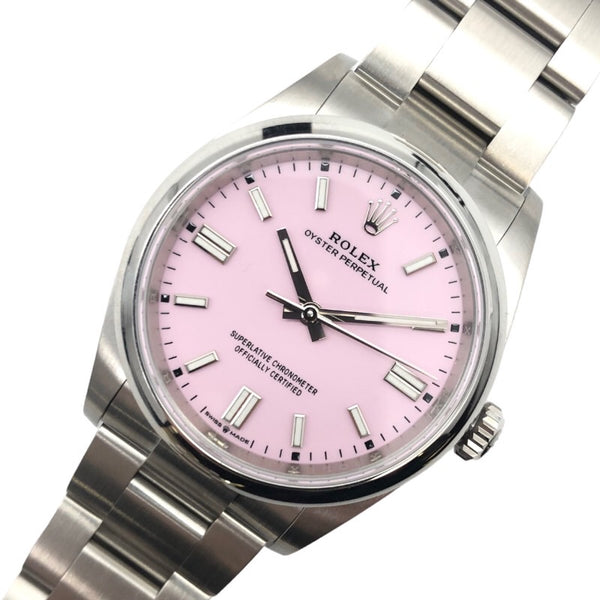 ロレックス ROLEX オイスターパーペチュアル36　 126000 キャンディーピンク ステンレススチール SS 自動巻き ユニセックス 腕時計