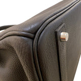 エルメス HERMES バーキン40 B刻　(2023年製) ブラック　シルバー金具 トゴ メンズ ハンドバッグ