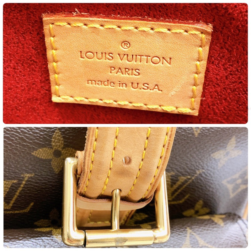 ルイ・ヴィトン LOUIS VUITTON ミュルティプリ・シテ M51162 PVC モノグラムキャンバス メンズ ハンドバッグ