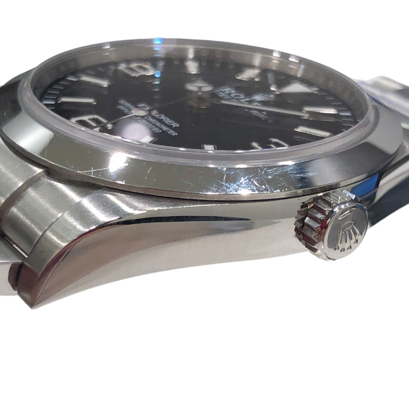 ロレックス ROLEX エクスプローラー1 214270 ブラック SS メンズ 腕時計
