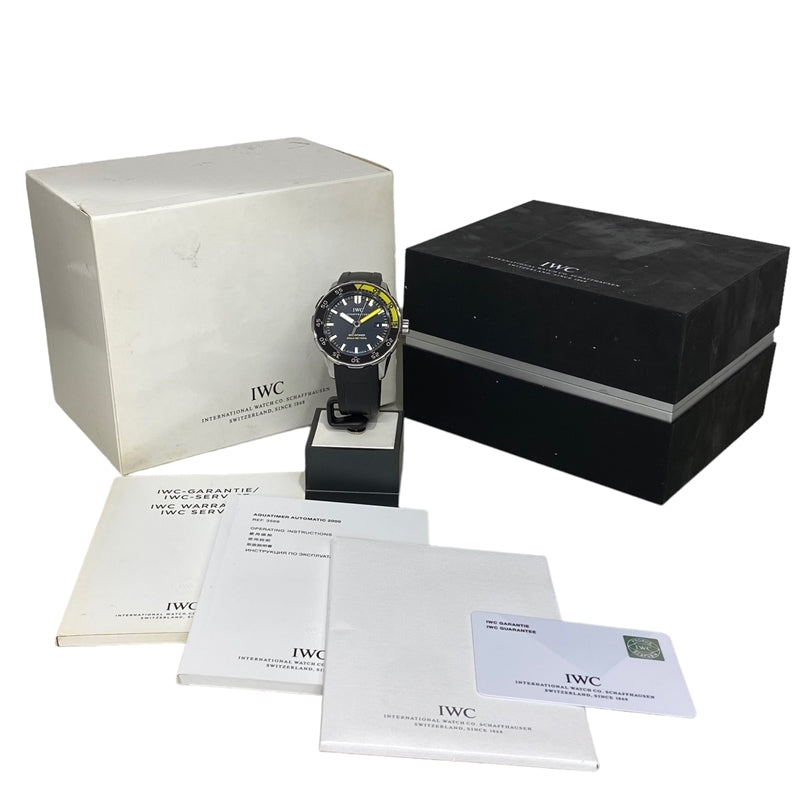 インターナショナルウォッチカンパニー IWC アクアタイマー2000 IW356810 SS メンズ 腕時計
