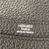 エルメス HERMES スティープライトジュニア U刻 ブラック シルバー金具 トゴ レディース ショルダーバッグ
