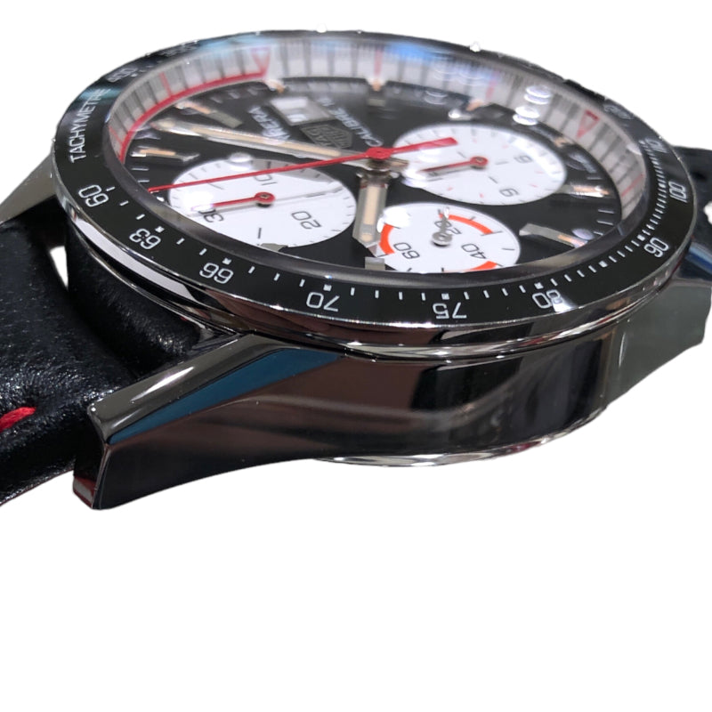 タグ・ホイヤー TAG HEUER カレラ キャリバー16 クロノグラフ CV201AP.FC6429 ブラック SS メンズ 腕時計 |  中古ブランドリユースショップ OKURA(おお蔵)