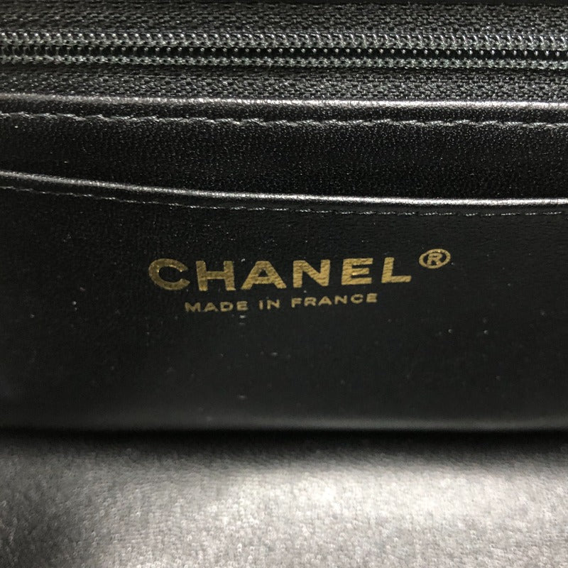 シャネル CHANEL ミニマトラッセ トップハンドル AS2431 ブラック