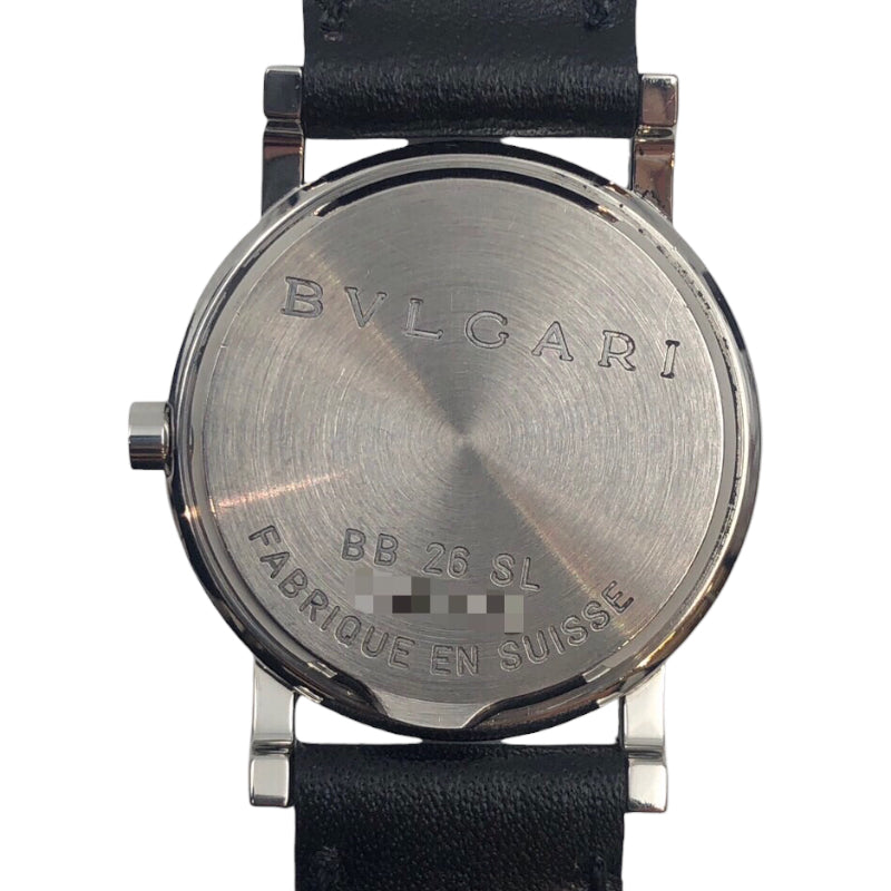ブルガリ BVLGARI ブルガリ・ブルガリ BB26SL ブラック ステンレススチール レディース 腕時計 | 中古ブランドリユースショップ  OKURA(おお蔵)
