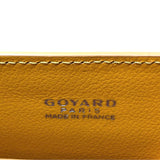 ゴヤール GOYARD サイゴン ミニ ソフトバッグ PVC/レザー イエロー レディース ハンドバッグ