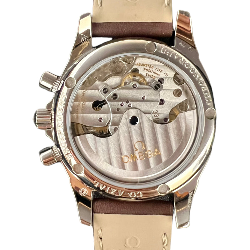 オメガ OMEGA デビル コーアクシャル クロノグラフ 4679.60.37 K18ホワイトゴールド レディース 腕時計