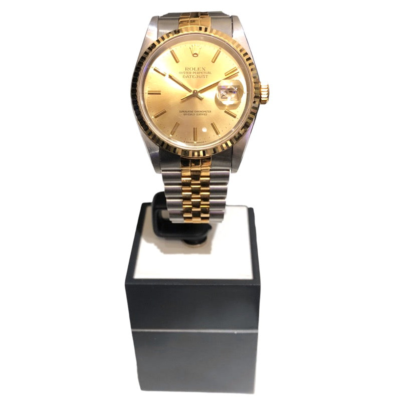 ロレックス ROLEX デイトジャスト 16233 K18/SS メンズ 腕時計 | 中古