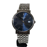ロンジン LONGINES エレガント コレクション L4.810.4.92.6 ブルー文字盤 ステンレススチール ステンレス メンズ 腕時計