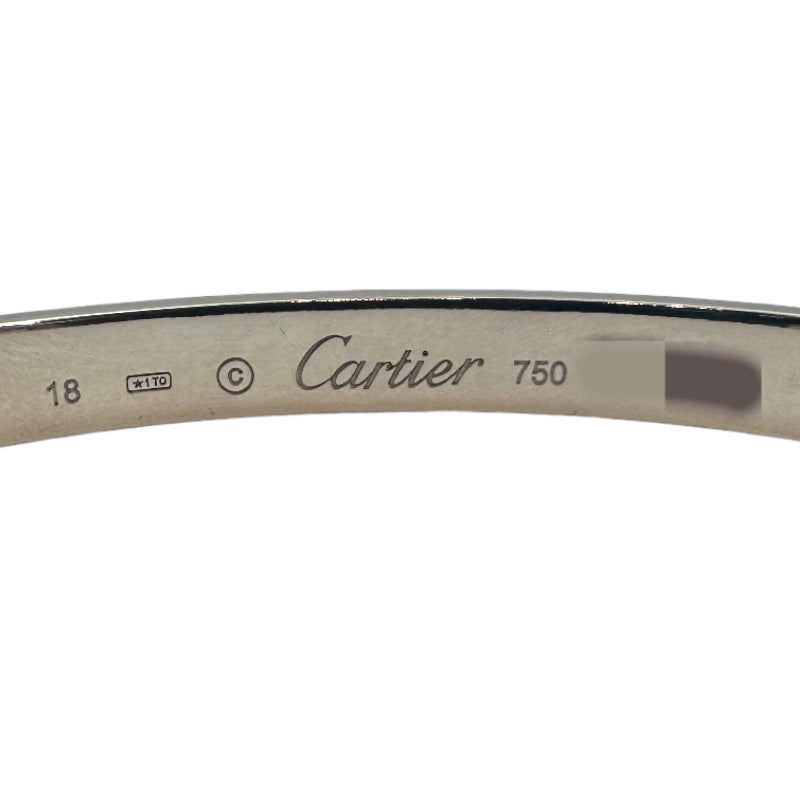 カルティエ Cartier オープン ラブ ブレスレット B6032518 750WG 
