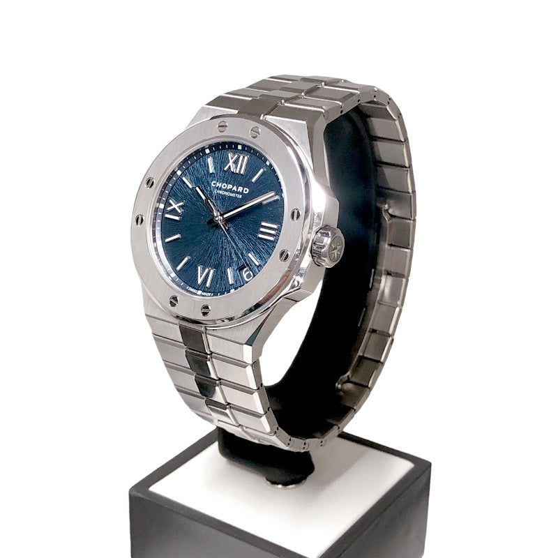 ショパール Chopard アルパイン イーグル 41 298600-3001 ブルー ステンレススチール 自動巻き メンズ 腕時計