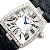 カルティエ Cartier ラドーニャSM WE600351 K18ホワイトゴールド クオーツ レディース 腕時計