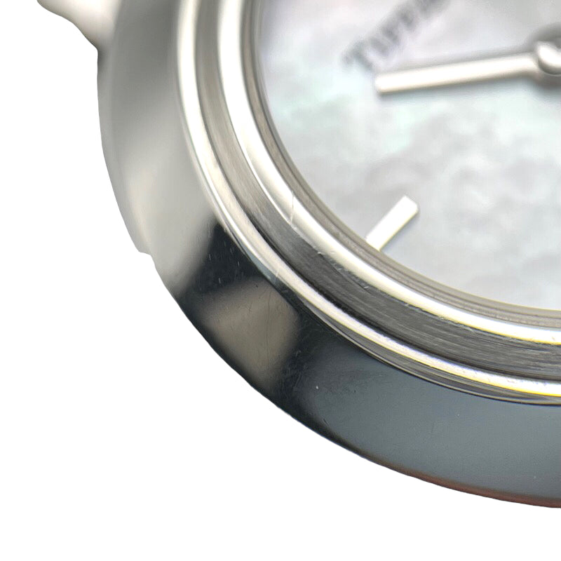 ティファニー TIFFANY＆CO Tスマイルリミテッドウォッチ　ホワイトシェル　世界100本限定 69347290 ステンレススチール  ホワイトシェル レディース 腕時計