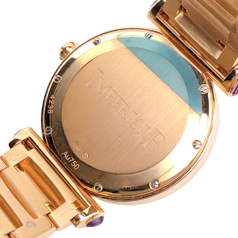ショパール Chopard インペリアーレ　ホワイトシェル 384319-5008 K18ピンクゴールド ホワイトシェル レディース 腕時計