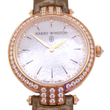 ハリーウィンストン HARRY WINSTON プルミエール　ホワイトシェル PRNQHM31RR001 K18ピンクゴールド クオーツ レディース 腕時計