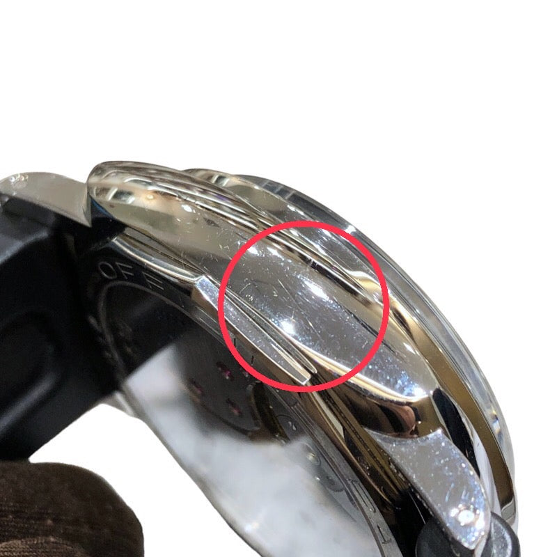 パネライ PANERAI ルミノール1950 ３デイズ アッチャイオ PAM00372 ブラック ステンレススチール 手巻き メンズ 腕時計 |  中古ブランドリユースショップ OKURA(おお蔵)