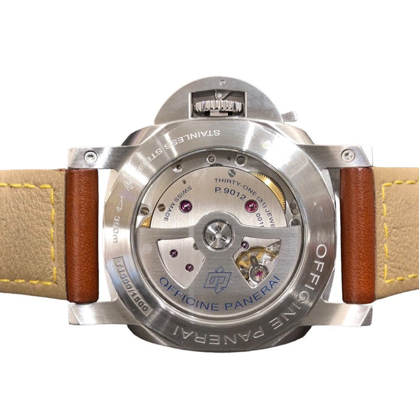 パネライ PANERAI ルミノール 1950 3デイズ GMT PAM01321 ブラック  SS メンズ 腕時計