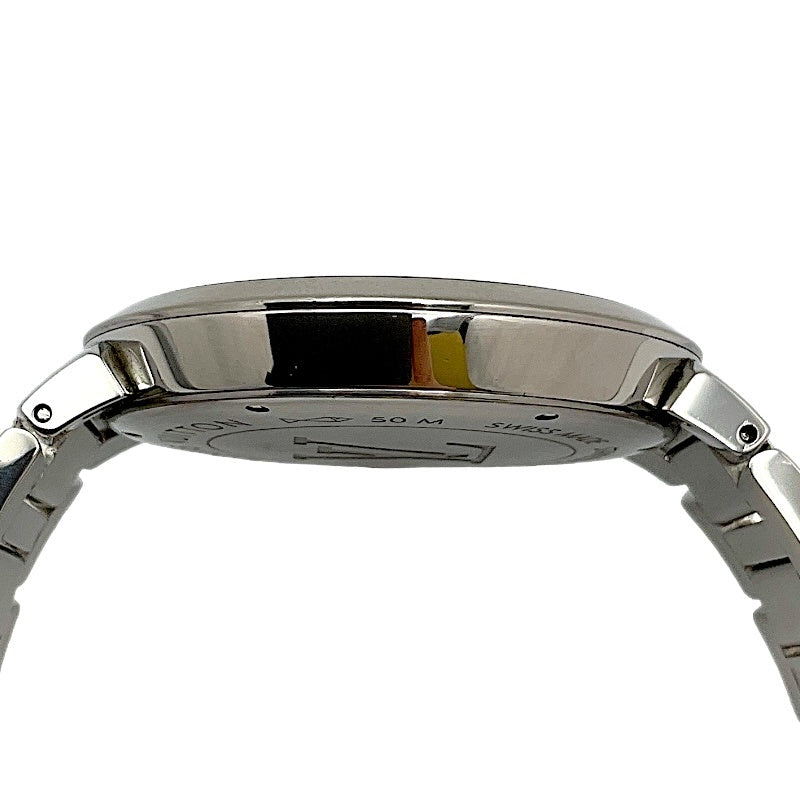ルイ・ヴィトン LOUIS VUITTON タンブール スリム エクリプス Q1DM0 ステンレススチール メンズ 腕時計 |  中古ブランドリユースショップ OKURA(おお蔵)