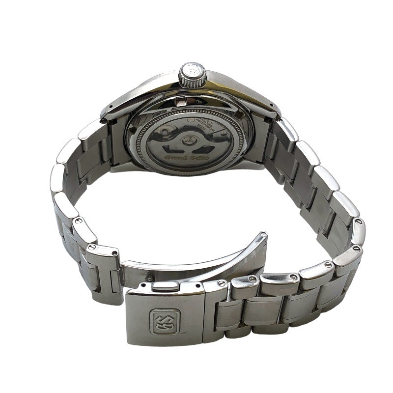 セイコー SEIKO ヘリテージコレクション メカニカル ハイビート 36000 SBGH005 ブラック SS メンズ 腕時計
