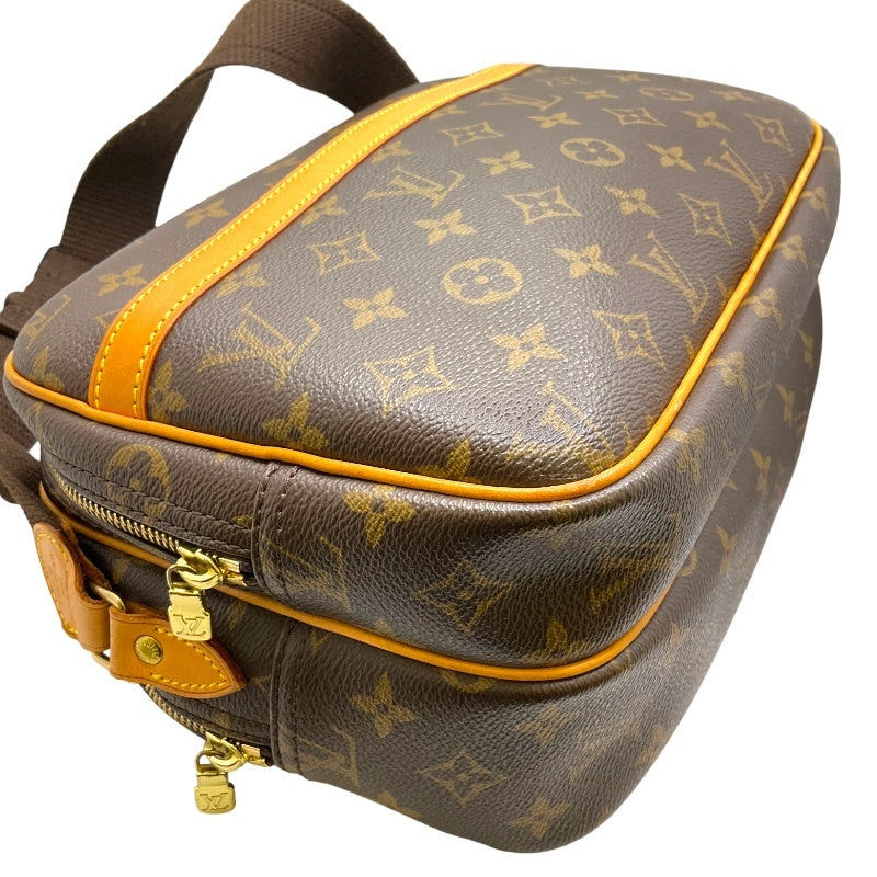 ルイ・ヴィトン LOUIS VUITTON リポーターPM M45254 ブラウン モノグラム レディース ショルダーバッグ