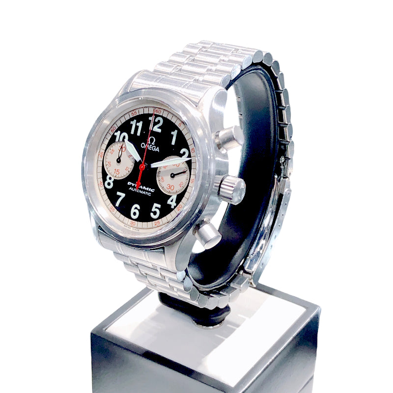オメガ OMEGA ダイナミック クロノグラフ タルガのスチールベルト - 時計