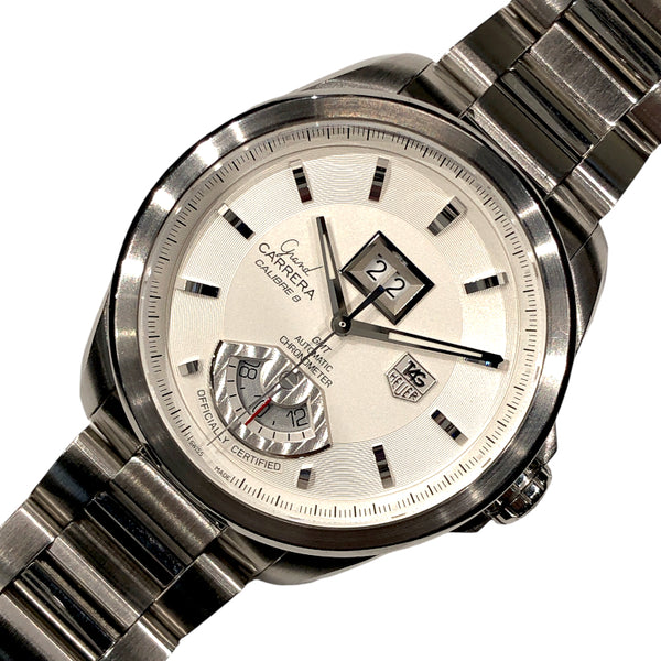 タグ・ホイヤー TAG HEUER グランドカレラ GMT キャリバー8 WAV5112.BA0901 ステンレススチール メンズ 腕時計