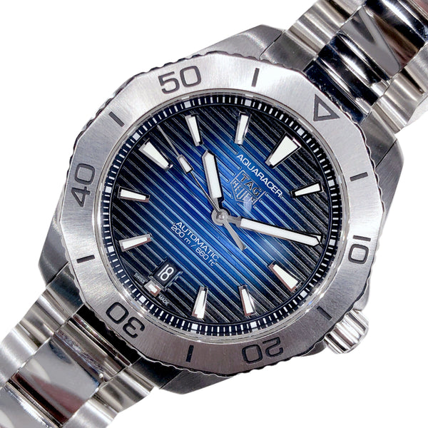 タグ・ホイヤー TAG HEUER アクアレーサー プロフェッショナル200 WBP2111 ブルー ステンレススチール SS メンズ 腕時計