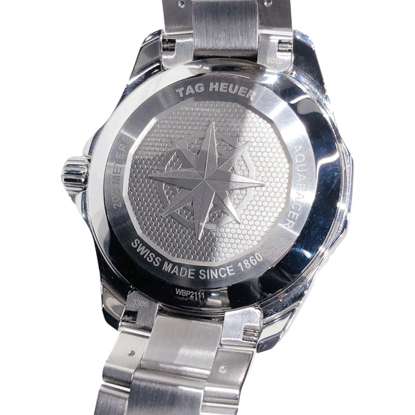 タグ・ホイヤー TAG HEUER アクアレーサー プロフェッショナル200 WBP2111 ブルー ステンレススチール SS メンズ 腕時計