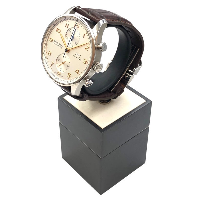 インターナショナルウォッチカンパニー IWC ポルトキーゼ・クロノグラフ IW371604 ステンレススチール メンズ 腕時計