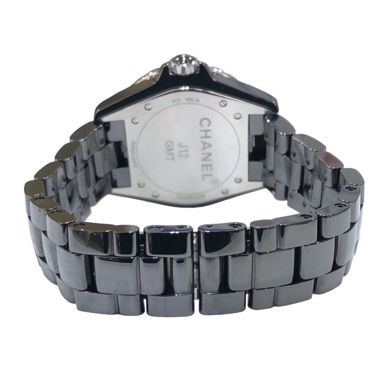シャネル CHANEL J12 GMT　42ｍｍ H2012 ブラック セラミック 自動巻き メンズ 腕時計