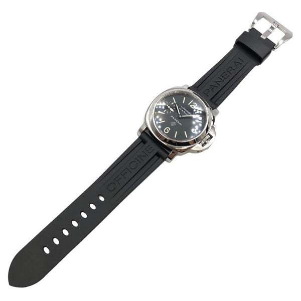 パネライ PANERAI ルミノールマリーナ　ロゴ PAM00005 ブラック ステンレススチール SS メンズ 腕時計