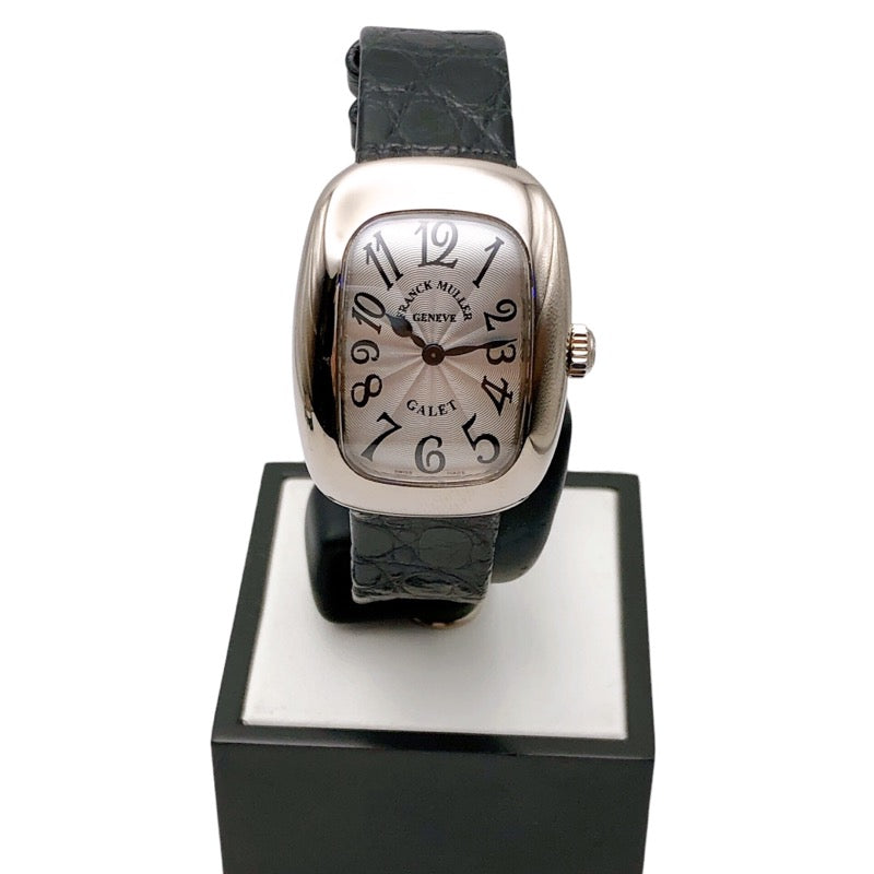 フランク・ミュラー FRANCK MULLER ギャレ 3002SQZV K18ホワイトゴールド クオーツ レディース 腕時計