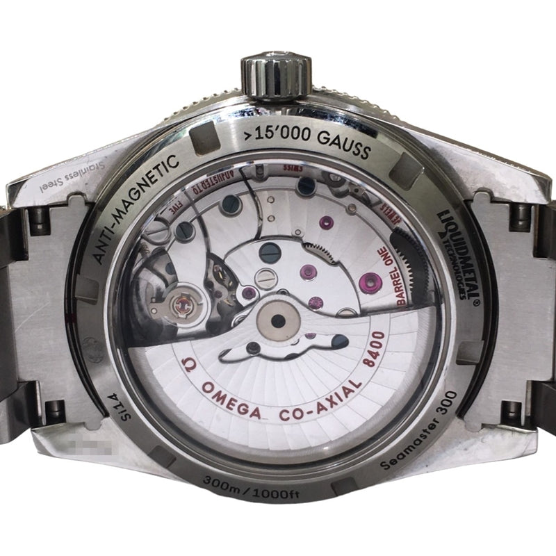 オメガ OMEGA シーマスター 300 マスターコーアクシャル 233.30.41.21.01.001 ブラック SS メンズ 腕時計