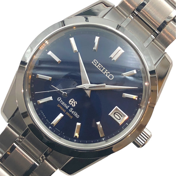 セイコー SEIKO Grand Seiko（グランド セイコー） ヒストリカルコレクション GSセルフデーター SBGA105 ブルー  ステンレススチール 自動巻き メンズ 腕時計
