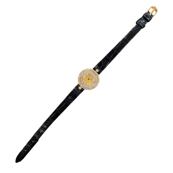 ショパール Chopard ハッピーダイヤモンド 20/3957 ゴールド K18YG レディース 腕時計