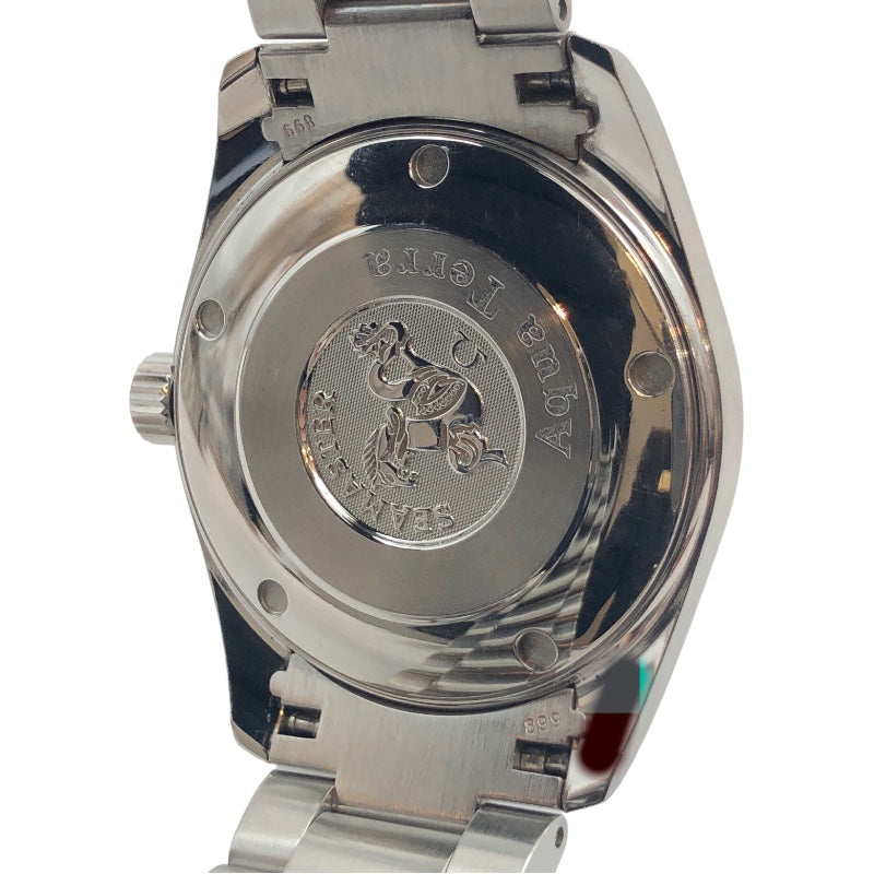 オメガ OMEGA シーマスター アクアテラ 2518.80.00 ブルー ステンレススティール メンズ 腕時計