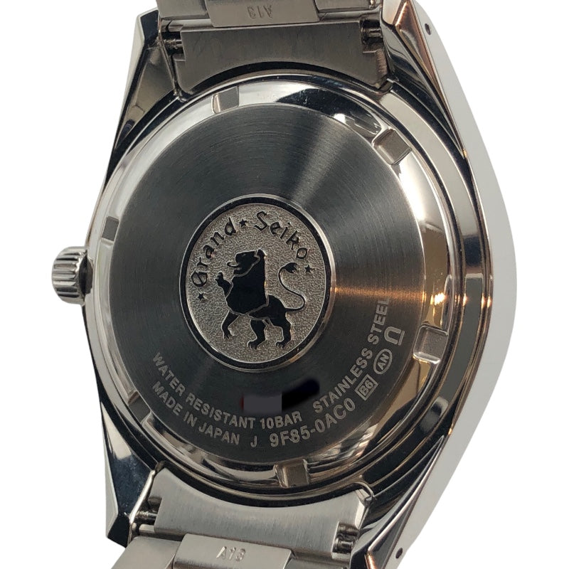 セイコー SEIKO Grand Seiko（グランド セイコー）ヘリテージコレクション SBGP009 SBGP009 シャンパンゴールド  ステンレススチール クオーツ メンズ 腕時計
