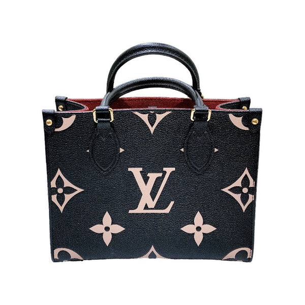 ルイ・ヴィトン LOUIS VUITTON オンザゴーPM M45659 ブラック モノグラム・アンプラント レディース ショルダーバッグ