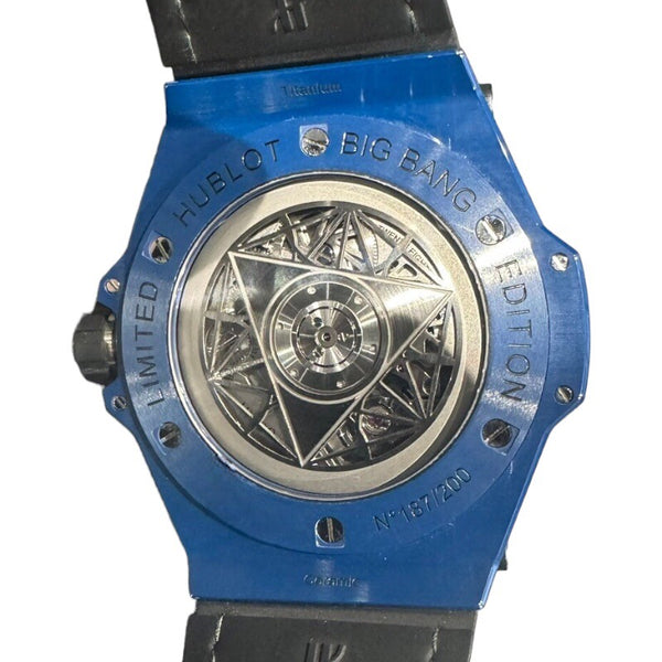 ウブロ HUBLOT ビッグ・バン ウニコ サンブルー セラミックブルー 415.EX.7179.VR.MXM119 セラミック メンズ 腕時計