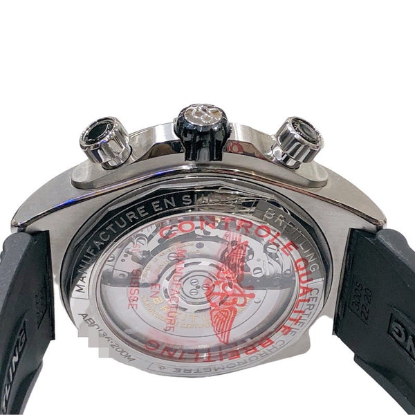 ブライトリング BREITLING スーパークロノマットBO1　44 AB0136 シルバー×ブラック ステンレススチール 自動巻き メンズ 腕時計